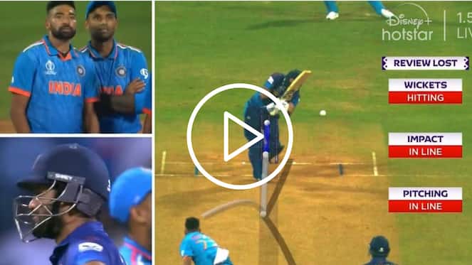 [Watch] Mohammed Siraj 'Stuns' Sri Lanka With A Killer Swinging Delivery